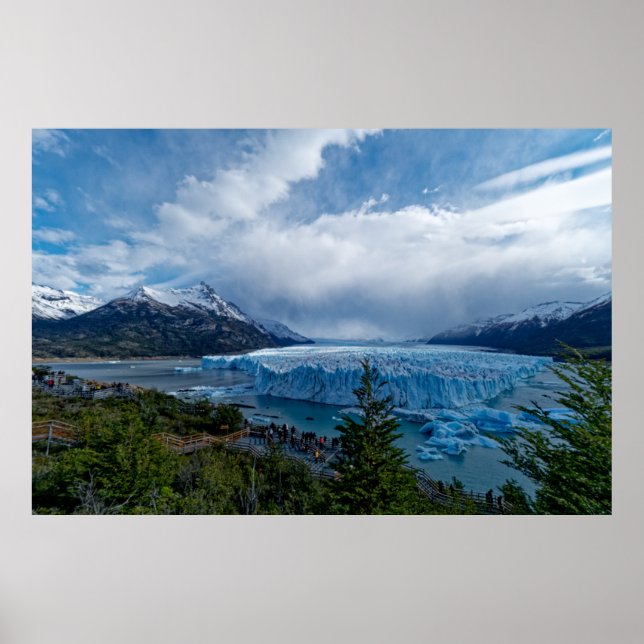The impressive Perito Moreno Glacier Poster (Framsidan)