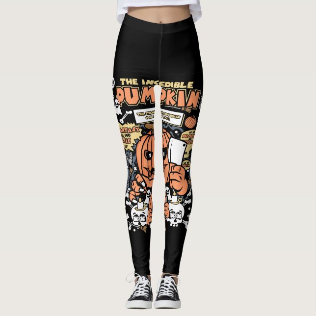 The Incredible Pumpkin Leggings (Framsida)