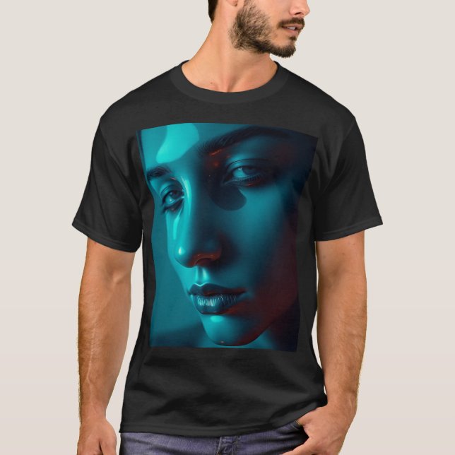 The indifferent Gaze of a Woman T Shirt (Framsida)