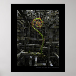 The inner garden poster