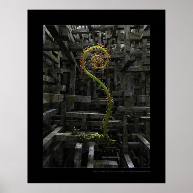 The inner garden poster (Framsidan)