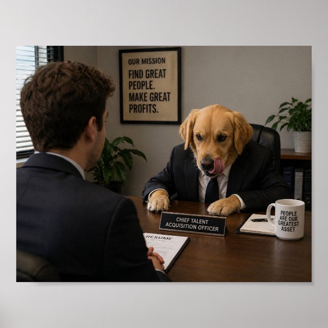 The Interview Process Affisch (Framsidan)