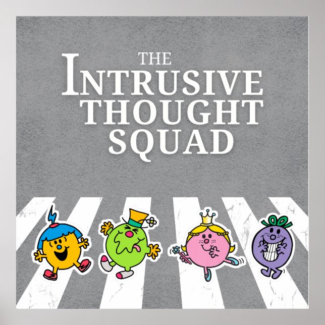 The Intrusive Thought Squad-affischen Poster (Framsidan)
