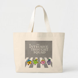 The Intrusive Thought Squad Tote Jumbo Tygkasse
