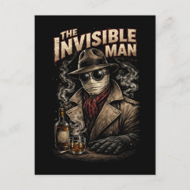 The Invisible Man Vykort