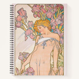 The Iris (1897) by Alphonse Mucha 