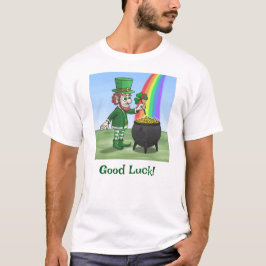 The Irish leprechaun and the pot of gold T Shirt