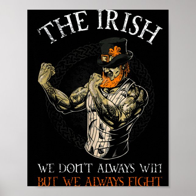 The Irish We Don't Always Win But We Always Fight  Poster (Framsidan)
