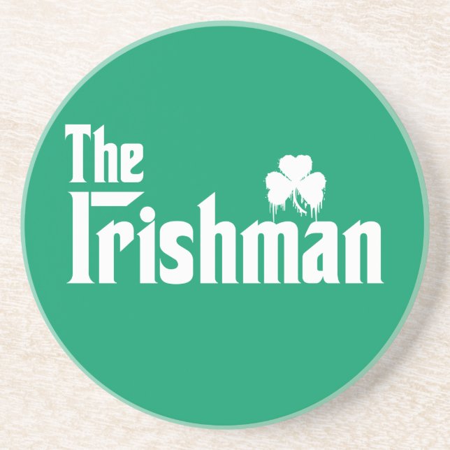 The Irishman Coaster Underlägg Sandsten (Framsidan)