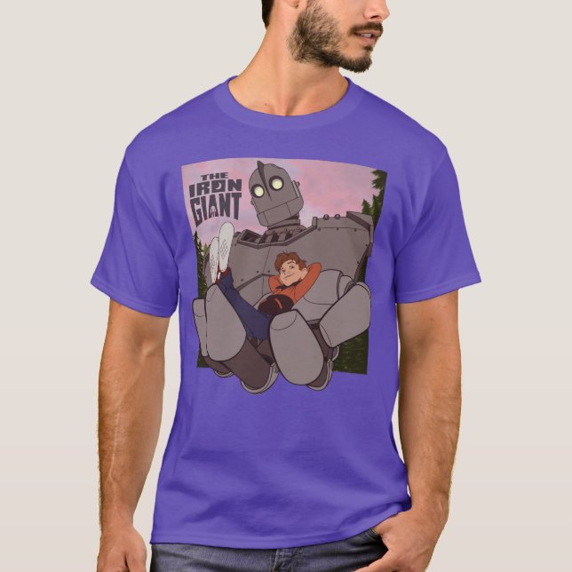 The Iron Giant present present T Shirt (Framsida)