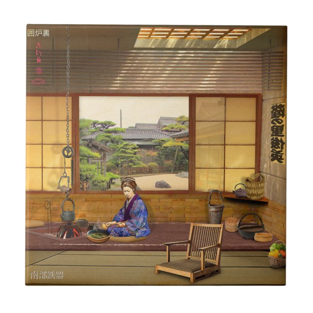 The Irori Kakelplatta (Framsidan)