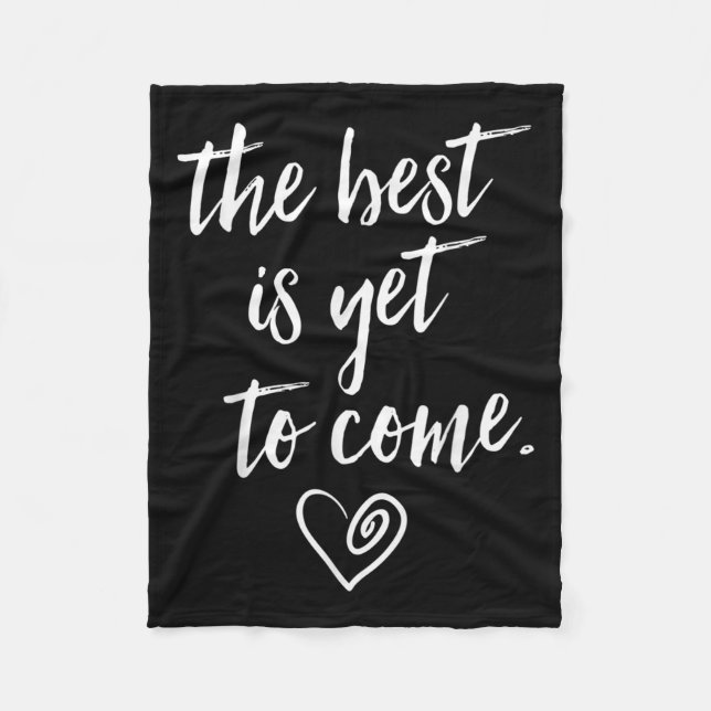 The Is Yet To Come  Fleecefilt (Framsidan)