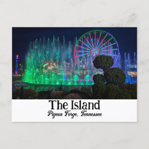 The Island i Pigeon Forge, Tennessee vykort