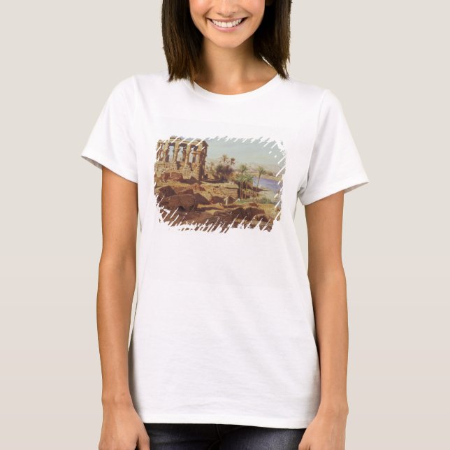 The Island of Philae, 1866 (w/c) T Shirt (Framsida)