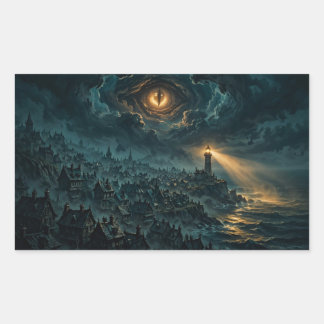 The Isle of Witness-klistermärke Rektangulärt Klistermärke