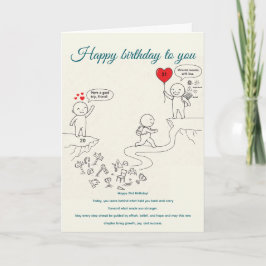 The Journey Continues,birthday Kort