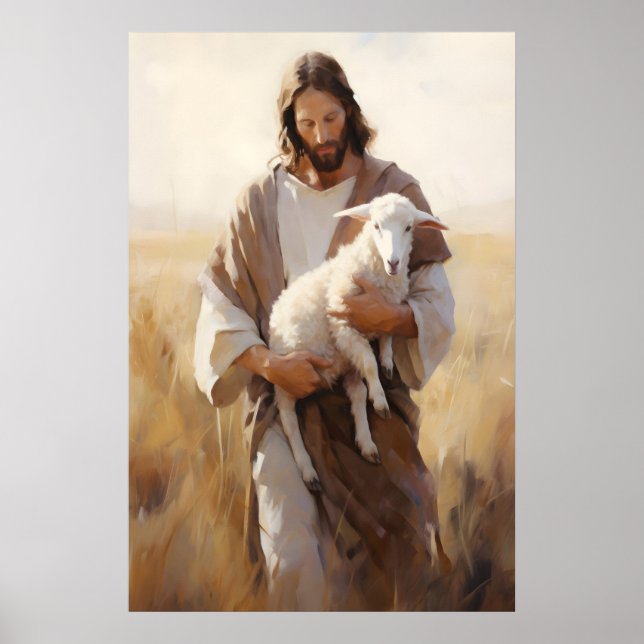 The Journey Home The Good Shepherd Bible Art Chris Poster (Framsidan)
