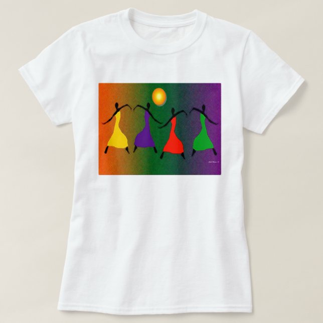 The Joy of Dance T-Shirt (Design framsida)