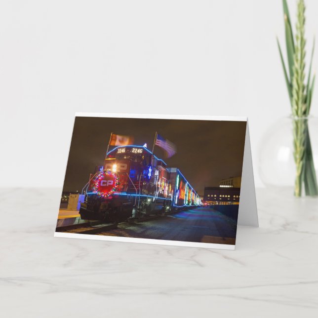 the jul tåg kort (Framsida)