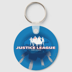 The Justice League Global Defenders Nyckelring