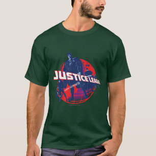 The Justice League Global Heroes and Globe Tee
