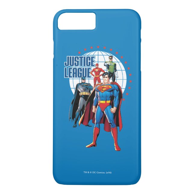 The Justice League Global Heroes Case-Mate iPhone Skal (Baksida)