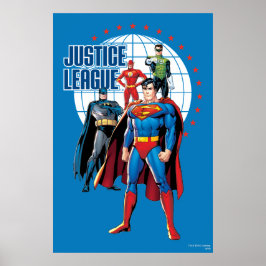 The Justice League Global Heroes Poster