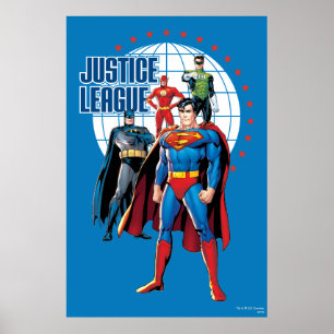 The Justice League Global Heroes Poster