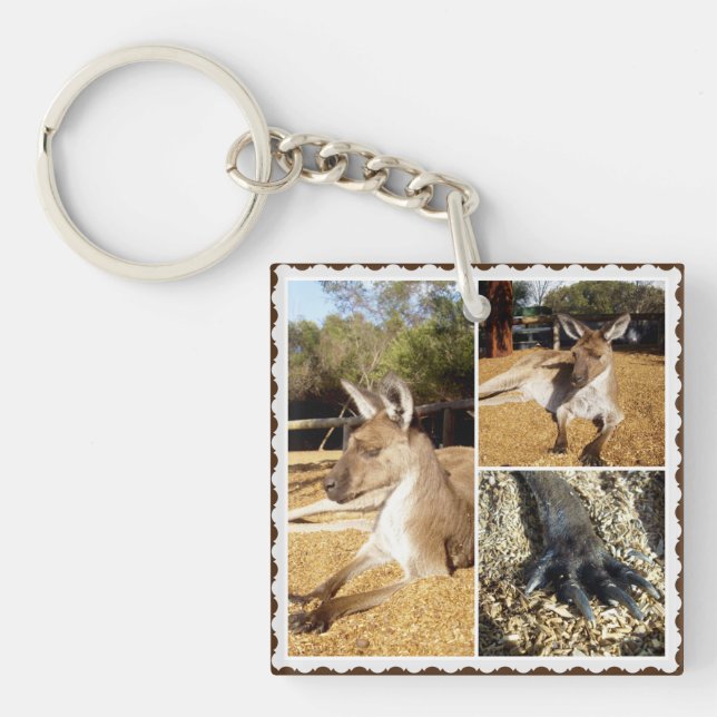 The Kangaroo Bild Collage, Nyckelring (Framsidan)