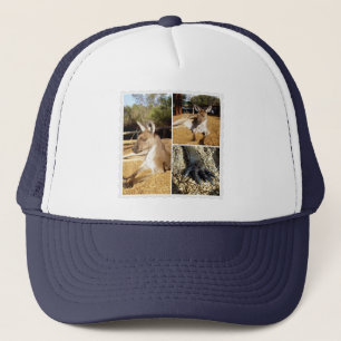 The Kangaroo Bild Collage, Truckers Hat Keps