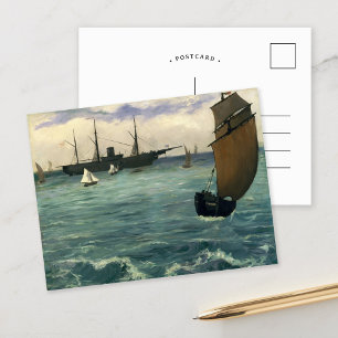 The ‘Kearsarge’ vid Boulogne Édouard Manet Vykort