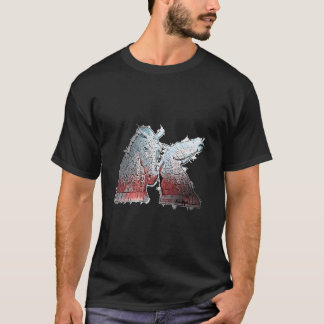 The Kelpies Falkirk Scotland United Kingdom T Shirt