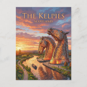 The Kelpies Storbritannien Vykort