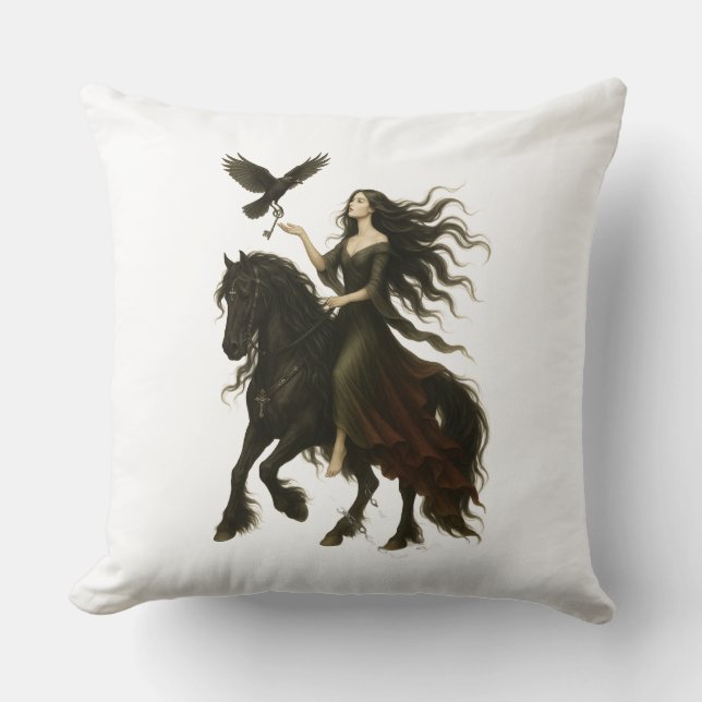 "The Key" Collection Throw Pillow Kudde (Framsida)