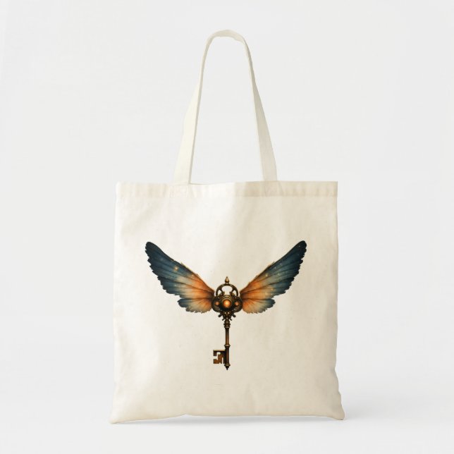 The Key of Eternity – Steampunk Wings  Tygkasse (Framsidan)