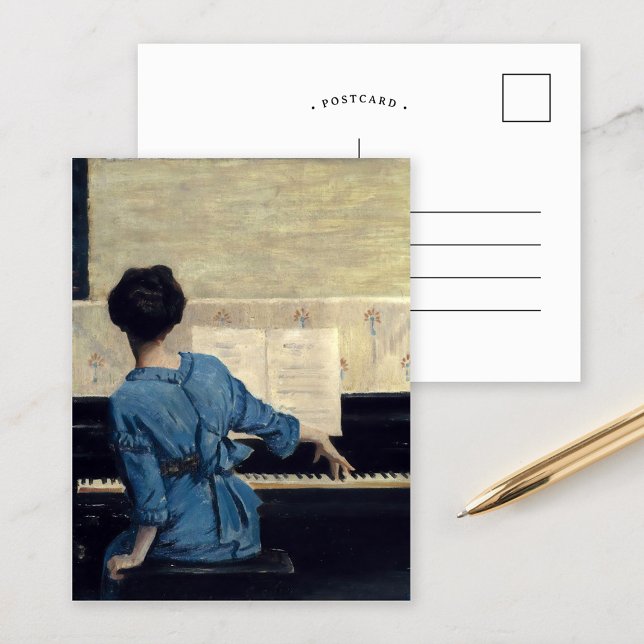 The Keynote | William Merritt Chase översätts till Vykort (Skapare uppladdad)