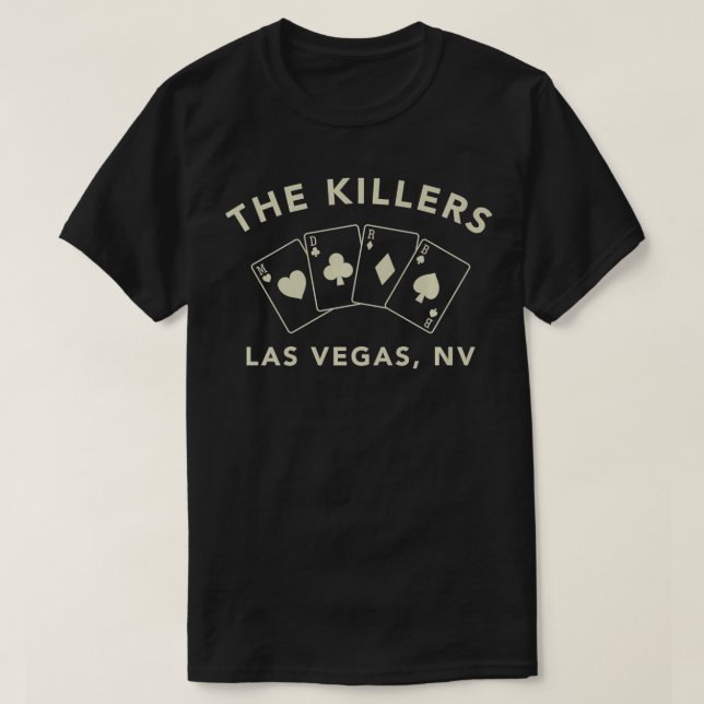 The Killers Official Ace Initials OffWhite Premium T Shirt (Design framsida)