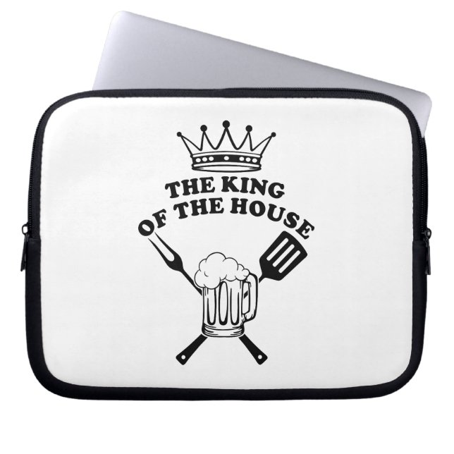 The King of the House Beer Laptop Fodral (Framsidan)