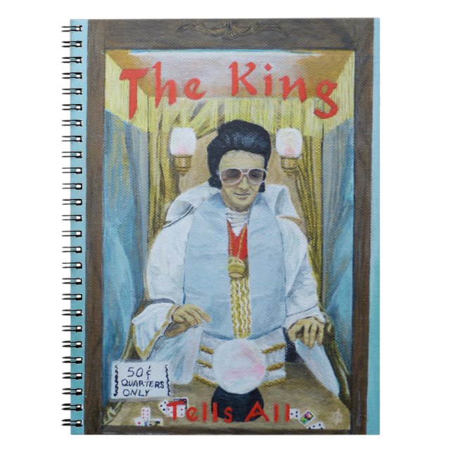 The King Tells All Anteckningsbok (Framsidan)