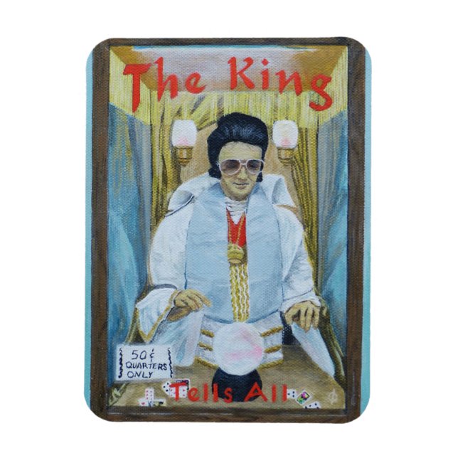 The King Tells All Magnet (Vertikal)