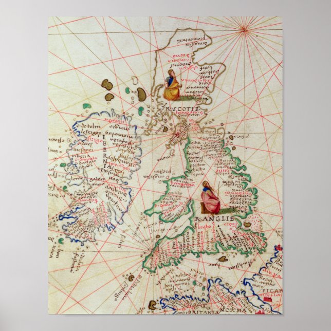 The Kingdoms of England and Scotland Poster (Framsidan)