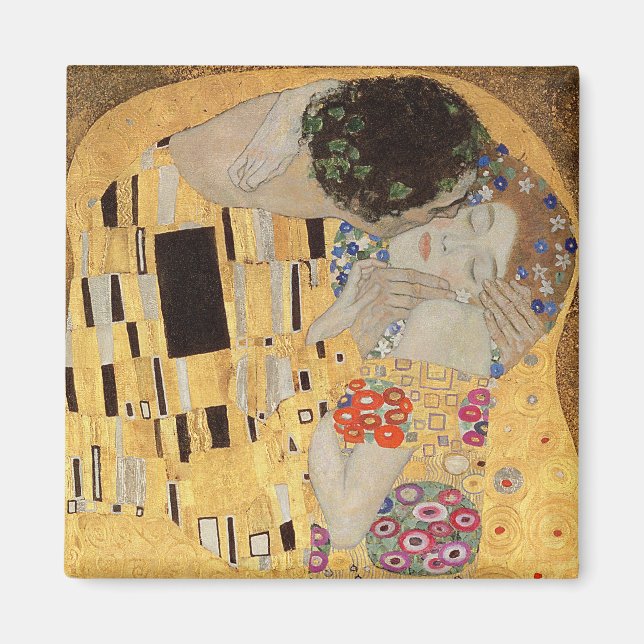 The Kiss, 1907-08 2 Magnet (Framsidan)