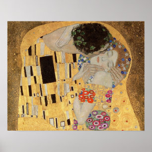 The Kiss, 1907-08 2 Poster