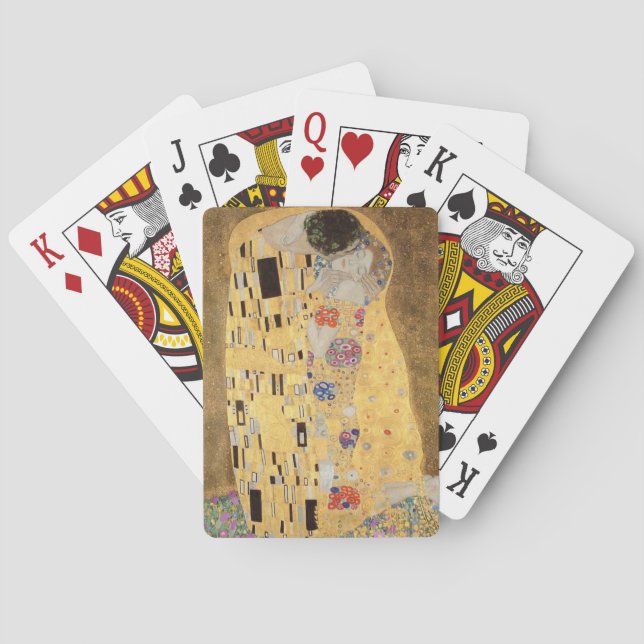 The Kiss, 1907-08 Casinokort (Baksidan)