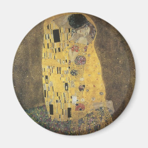 The_Kiss _1907-08, _Gustav_Klimt Magnet