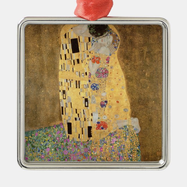 The Kiss, 1907-08 Julgransprydnad Metall (Framsidan)