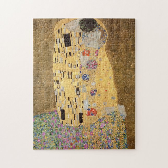 The Kiss, 1907-08 Pussel (Vertikal)