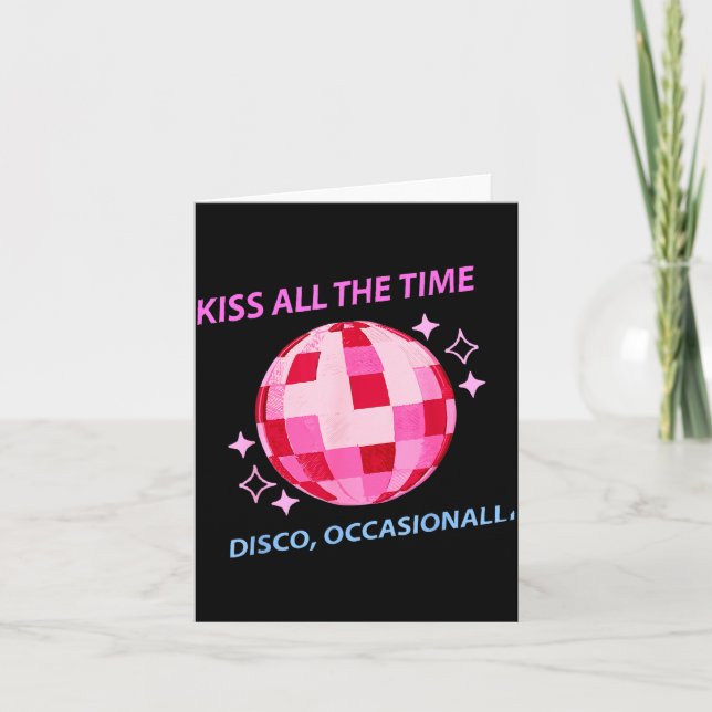 The Kiss All Time Disco Ibland Kort (Framsida)