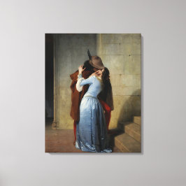 The Kiss (av Francesco Hayez) Canvastryck