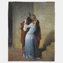 The Kiss (av Francesco Hayez) Fleecefilt